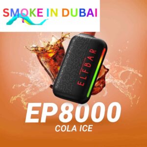 smokeindubai ELFBAR EP8000 Vape Price in Dubai COLA ICE