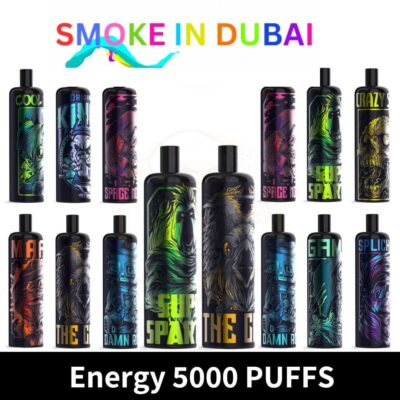 KK Energy Disposable Vape 5000 puffs Rechargeable E Cigarettes in UAE