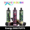 KK Energy Disposable Vape 5000 puffs Rechargeable E Cigarettes in UAE