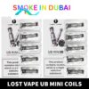 smokeindubai Experience smooth and flavorful vaping with Lost Vape UB Mini Replacement Coils. Choose from 0.6Ω S3 0.8Ω S1 and 1.0Ω S2 options for vaping