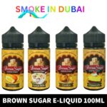 BROWN SUGAR Premium Vape Juice 100ml E-Liquid in Dubai, UAE