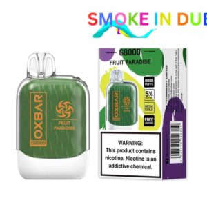 smokeindubai FRUIT PARADISE Buy OXBAR 8000 Puffs in UAE OXBAR G8000 Disposable in Dubai OXBAR Disposable Vape Dubai OXBAR 8000 Dubai Vape shop near me