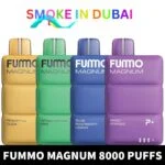 FUMMO Magnum 8000 Puffs 2% Nicotine Disposable Vape in Dubai