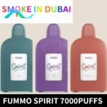 Fummo Spirit 2% Nicotine 7000 Puffs Rechargeable Disposable Vape in Dubai