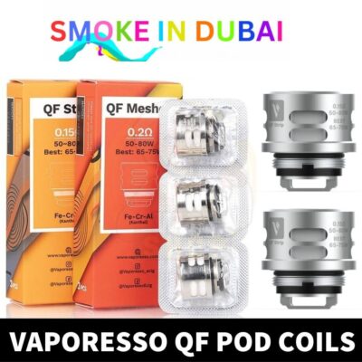 VAPORESSO QF REPLACEMENT COILS-3PC/PAC SKRR