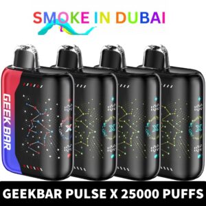 GEEK BAR PULSE X 50MG NICOTINE 25000 Puffs Disposable Vape in Dubai
