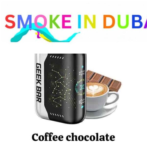 smokeindubai GEEK BAR PULSE X 25000 Puffs Price in Dubai COFFEE CHOCOLATE