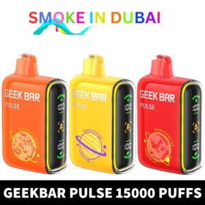 GEEKBAR Pulse 15000 Puffs 50mg Disposable Vape in Dubai, UAE