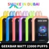 smokeindubai GEEKBAR Watt 23000 Puffs Price in Dubai 1 2