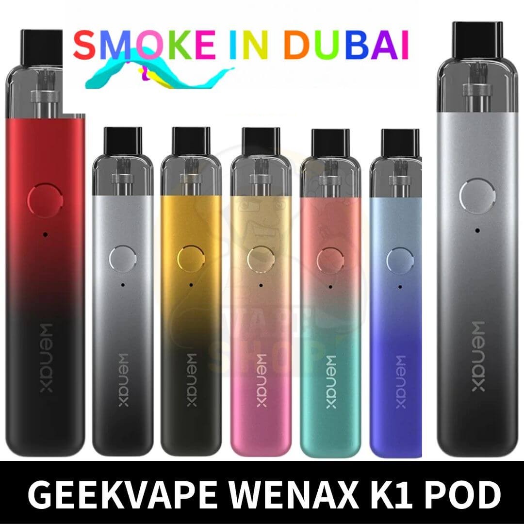 GeekVape Wenax K1 600mAh Pod System In Dubai – Image 3 GeekVape Wenax K1 600mAh Pod System In Dubai - View 3 - Buy in Dubai