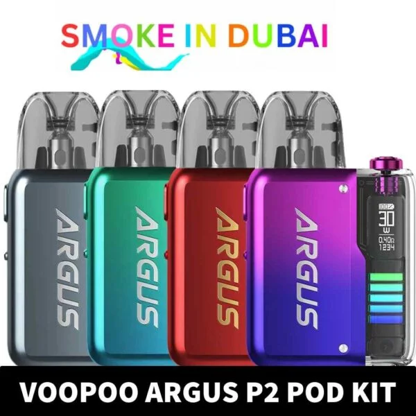smokeindubai Get VOOPOO Argus P2 Kit Price in UAE. Argus P2 Pod System 30W 1100mAh Vape Kit in Dubai. Voopoo Argus P2 Pod Kit Shop Near me