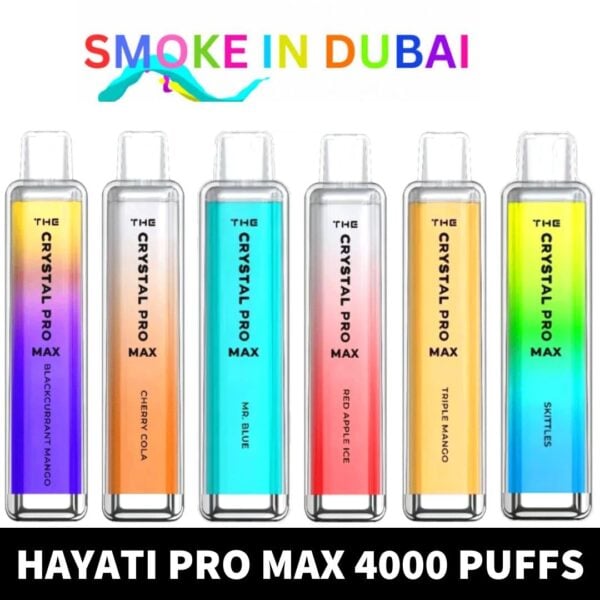 smokeindubai HAYATI Pro Max 4000 Puffs 20mg Disposable Vape in Dubai UAE