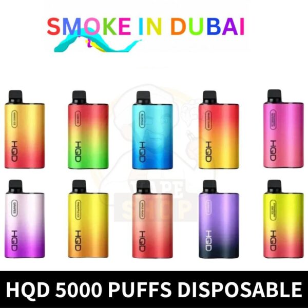 smokeindubai HQD 5000 Puffs Disposable Vape In Dubai