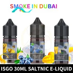 Isgo Salt nicotine 30ml 25MG & 50MG E-liquid In Dubai