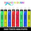 smokeindubai ISGO TOKYO 4000 PUFFS 5