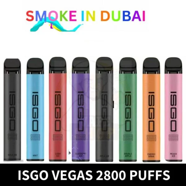 smokeindubai ISGO VEGAS 2800 PUFFS DISPOSABLE