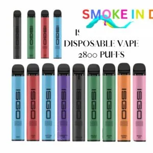 smokeindubai ISGO VEGAS DISPOSABLE VAPE 2800puffs