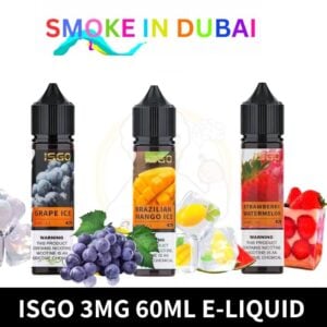 Isgo 3mg & 6mg 60ml E-Liquid In Dubai best online shop