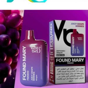 smokeindubai JUICY GRAPE BERRIES Buy VAPES BARS Found Mary Disposable FM5800 20mg 2 in Abu Dhabi UAE FM800 Disposable in Dubai Disposable vape Shop near me