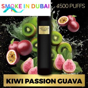 smokeindubai KIWI PASSION GUAVA Buy HEY LOLA 4500 Puffs Disposable 10ml 20mg Rechargeable Vape in Abu Dhabi UAE HEY LOLA Disposable Buy in Dubai 1.2 ohm Near Me