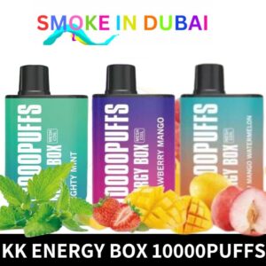 KK Energy Box 10000 Puffs 650mAh 5% Disposable Vape In Dubai