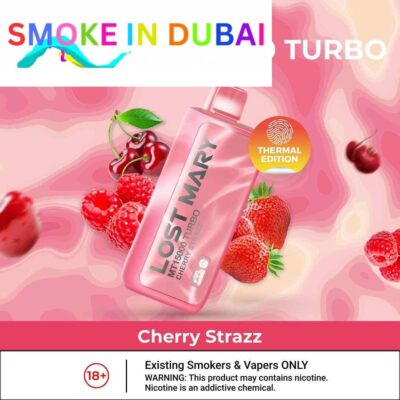 smokeindubai LOST MARY MT15000 15000 Puffs Price in Dubai CHERRY STRAZZ