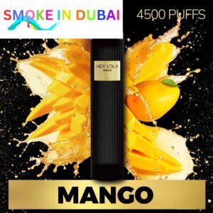 smokeindubai MANGO Buy HEY LOLA 4500 Puffs Disposable 10ml 20mg Rechargeable Vape in Abu Dhabi UAE HEY LOLA Disposable Buy in Dubai 1.2 ohm Near Me