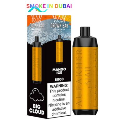 Crown bar al fakher 8000 puffs 0.5MG Nicotine