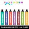 smokeindubai MASKKING HIGH GTS 2500 PUFFS