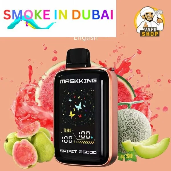 smokeindubai MASKKING Spirit 25000 Puffs Price in Dubai ENGLISH 2
