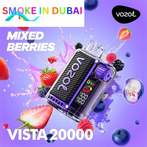 smokeindubai MIXED BERRIES vozol vista 20000 price in dubai