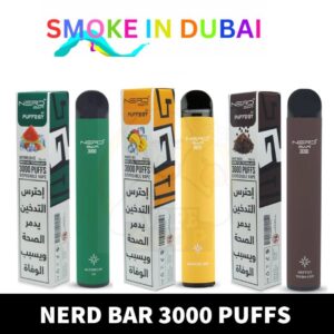 Nerd Bar 3000 Puffs Disposable 20MG Buy in Dubai UAE Vape Shop