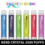 NERD Crystal Disposable vape 5500 Puffs in Dubai, UAE