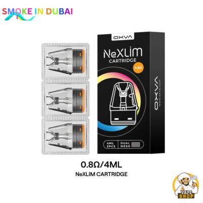 smokeindubai OXVA NEXLIM Pod Cartridge 0.8 ohm 4ml 2