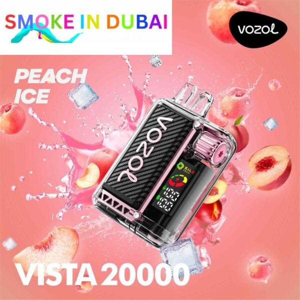 smokeindubai PEACH ICE vozol vista 20000 price in dubai