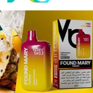 smokeindubai PINA COLADA Buy VAPES BARS Found Mary Disposable FM5800 20mg 2 in Abu Dhabi UAE FM800 Disposable in Dubai Disposable vape Shop near me