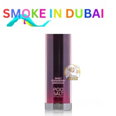 smokeindubai PODSALT ONYX CLOUD 25000 PUFFS in Dubai SWEET STRAWBERRY LEMONADE 2