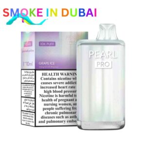 smokeindubai PODSALT Pearl Pro 10000 Puffs Price in Dubai GRAPE ICE 2