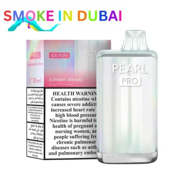 smokeindubai PODSALT Pearl Pro 10000 Puffs Price in Dubai SUMMER DREAMS 2