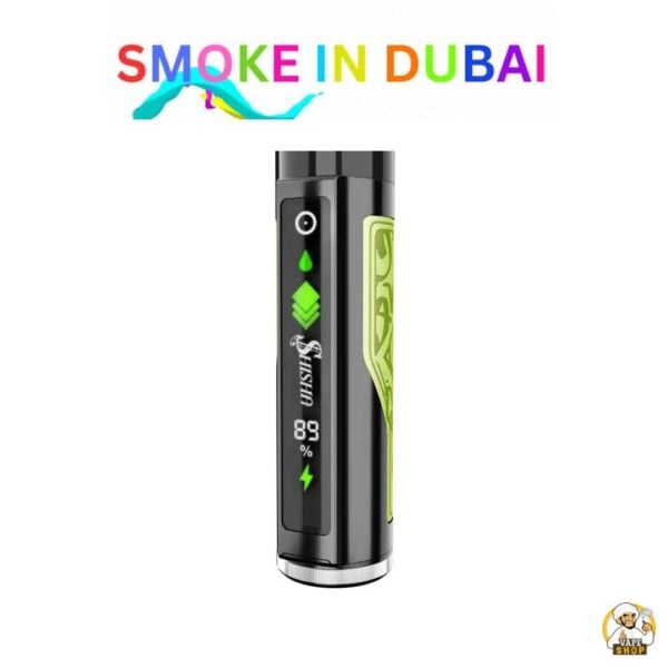 smokeindubai Pod Salt Shisha 8000 Puffs 3mg Disposable Vape Price in Dubai Lemon Lime 2
