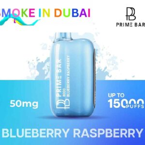smokeindubai Prime Bar 8000 price in dubai BLUEBERRY RASPBERRY