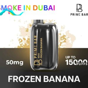 smokeindubai Prime Bar 8000 price in dubai FROZEN BANANA