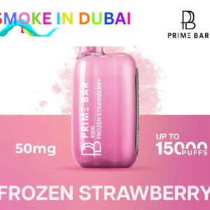 smokeindubai Prime Bar 8000 price in dubai FROZEN STRAWBERRY
