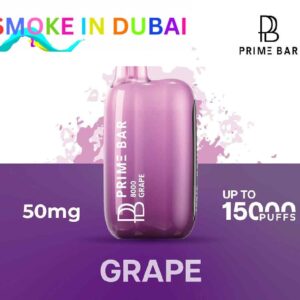 smokeindubai Prime Bar 8000 price in dubai GRAPE