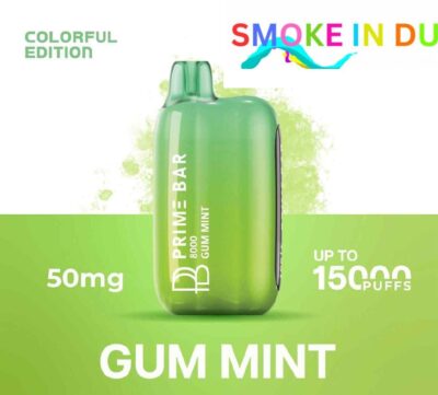 smokeindubai Prime Bar 8000 price in dubai GUM MINT