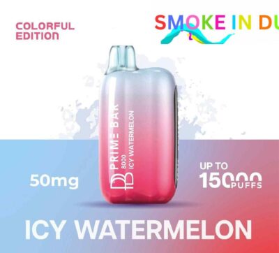 smokeindubai Prime Bar 8000 price in dubai ICY WATERMELON