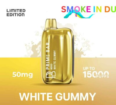 smokeindubai Prime Bar 8000 price in dubai WHITE GUMMY