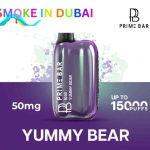 smokeindubai Prime Bar 8000 price in dubai YUMMY BEAR