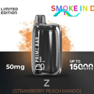 smokeindubai Prime Bar 8000 price in dubai Z STSRAWBERRY PEACH MANGO
