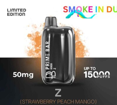 smokeindubai Prime Bar 8000 price in dubai Z STSRAWBERRY PEACH MANGO